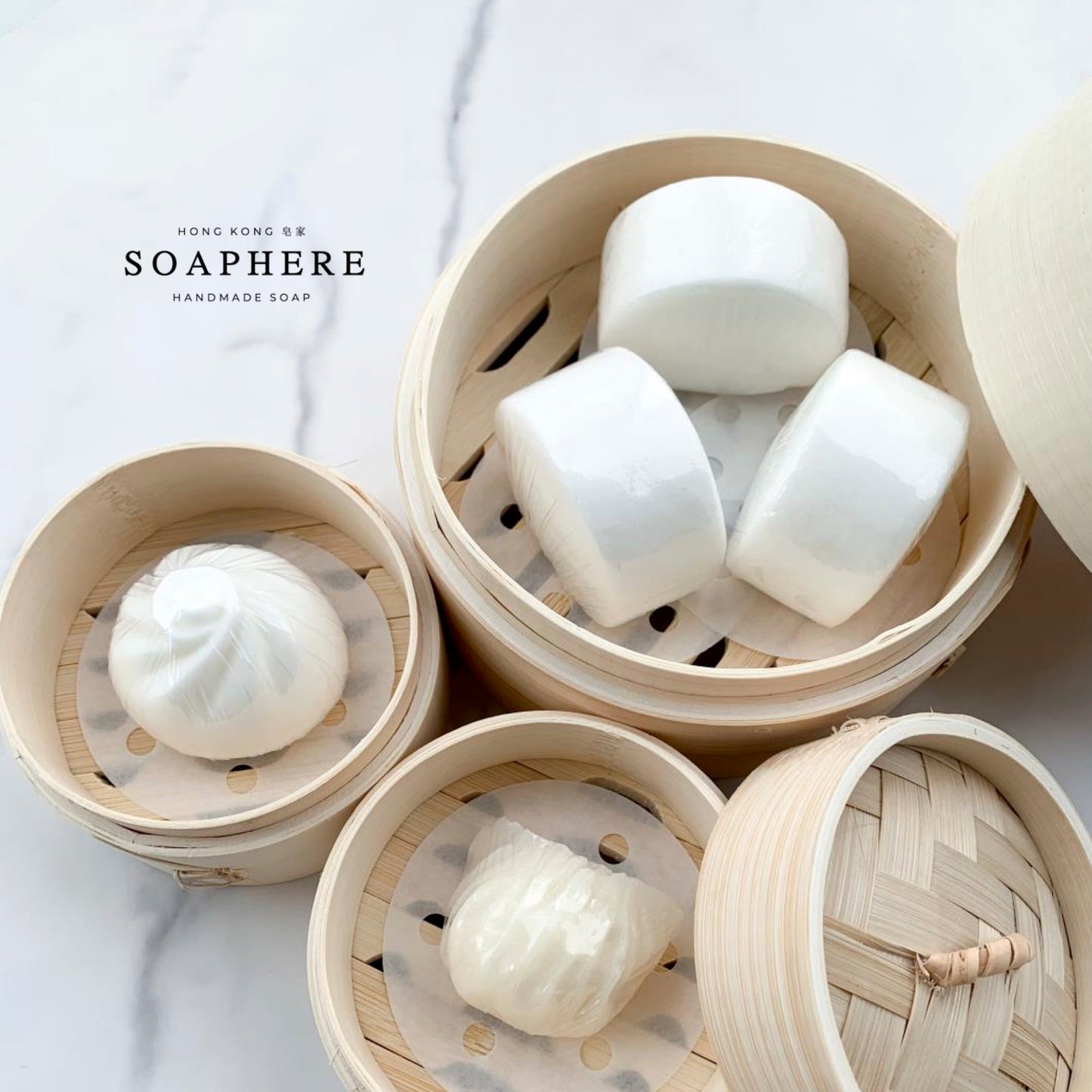 香港限定手工皂・蝦餃 Hong Kong Limited Edition Handmade Soap - Shrimp Dumpling