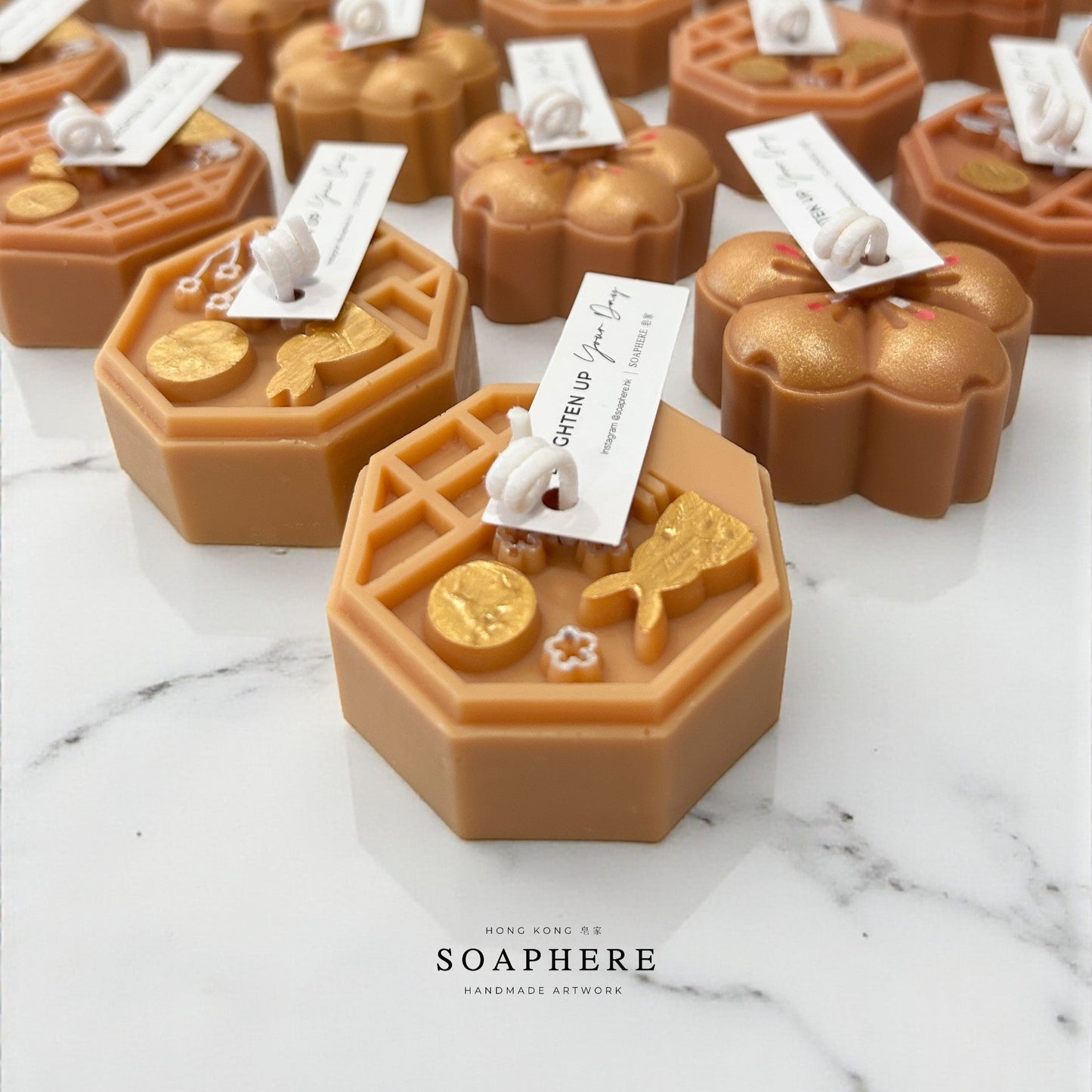 中秋節日限定・玉兔盈秋月餅蠟燭禮盒 Mid-Autumn Festival Edition - Mooncake Candle Gift Box